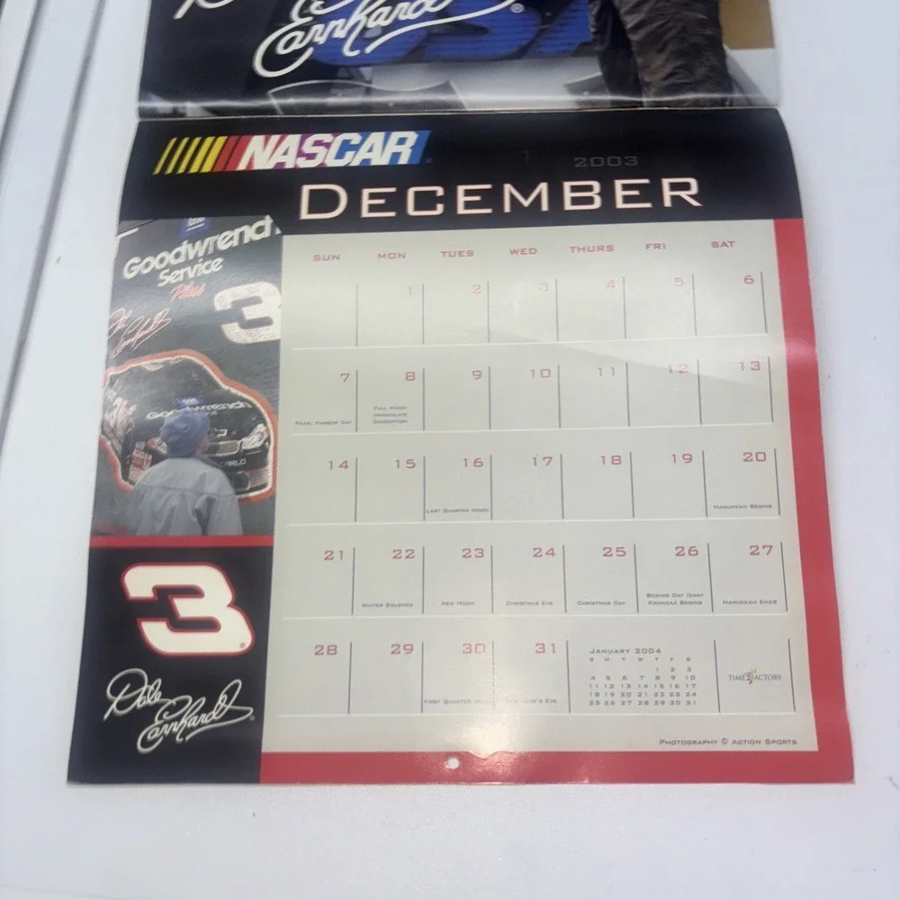 Dale Earnhardt - A 2003 Calendar